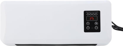  Mini Climatiseur Mural 2 En 1, Unité De Refroidissement Et De Chauffage Portable Avec Télécommande, Pour Chambre à Coucher, Bureau, Camping (Prise UE 220V)