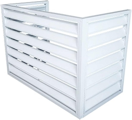  Couvercle De Clôture Pour Climatiseur Extérieur Pour Mini Condensateur Divisé Résistant Aux Intempéries (couleur : Gris)