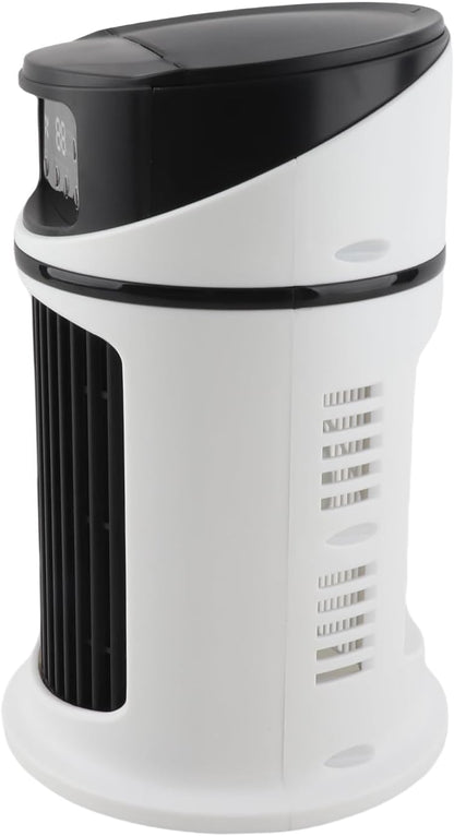  Alomejor USB Portable Climatiseur Ventilateur évaporatif Mini Refroidisseur D'air Minuterie Bureau Ventilateur De Refroidissement Pour Bureau 9.4x5.7in