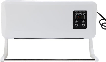  Mini Climatiseur Mural 2 En 1, Unité De Refroidissement Et De Chauffage Portable Avec Télécommande, Pour Chambre à Coucher, Bureau, Camping (Prise UE 220V)