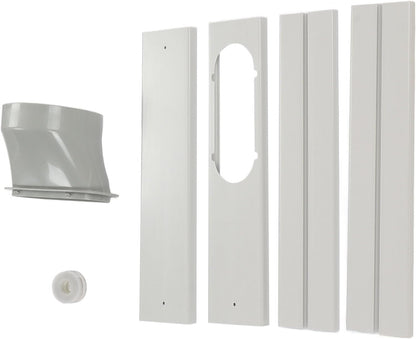  Aqxreight Kit De Fenêtre De Climatiseur Portable-Adaptateur Universel Pour Tuyau De 150mm, Sans Panneau En PVC, Porte Coulissante, Accessoire De Ventilation AC, Solution De Refroidissement