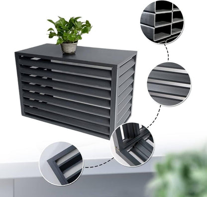 GENERIC Housse De Protection Pour Climatiseur Extérieur En Aluminium Résistant Aux Intempéries