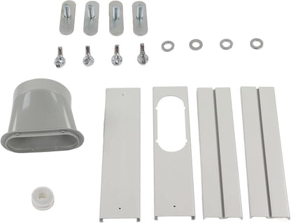  Aqxreight Kit De Fenêtre De Climatiseur Portable-Adaptateur Universel Pour Tuyau De 150mm, Sans Panneau En PVC, Porte Coulissante, Accessoire De Ventilation AC, Solution De Refroidissement