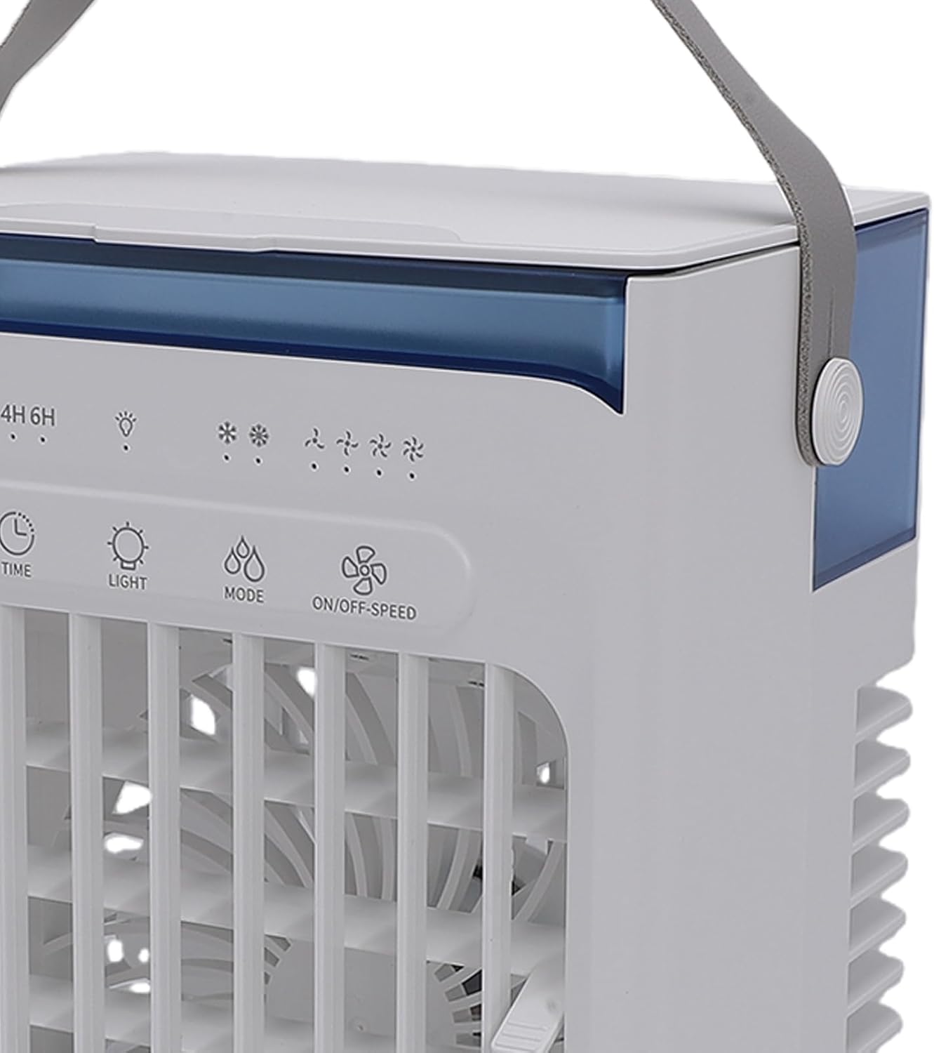  Annadue Refroidisseur D'air Portable, Ventilateur De Climatiseur Par évaporation USB Avec Réservoir D'eau De 1000 Ml, Mini Ventilateur De Refroidissement De Bureau Pour Chambre à Coucher, Bureau à