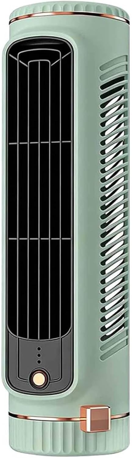 GENERIC Ventilateur Portable Sans Pales Avec Vent à 3 Vitesses, Ventilateur De Bureau Pour Bureau, Chambre, Extérieur, Utilisation Horizontale Ou Verticale