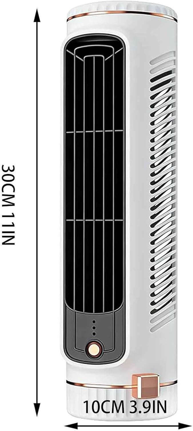  Ventilateur De Bureau Portable, 3 Vitesses, Utilisation Horizontale Et Verticale, Pour Bureau, Salon, Chambre, Extérieur