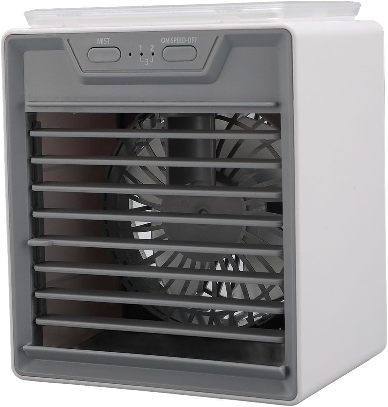  Ventilarice De RefroidIlement De Climatiseur Portable, RefroidSeuseur D'Air Par évaporation Avec 2 Niveaux De Brume, Minuterie 1/2/4 H, Pour Chambre à Cuchemer, Bureau, Voiture