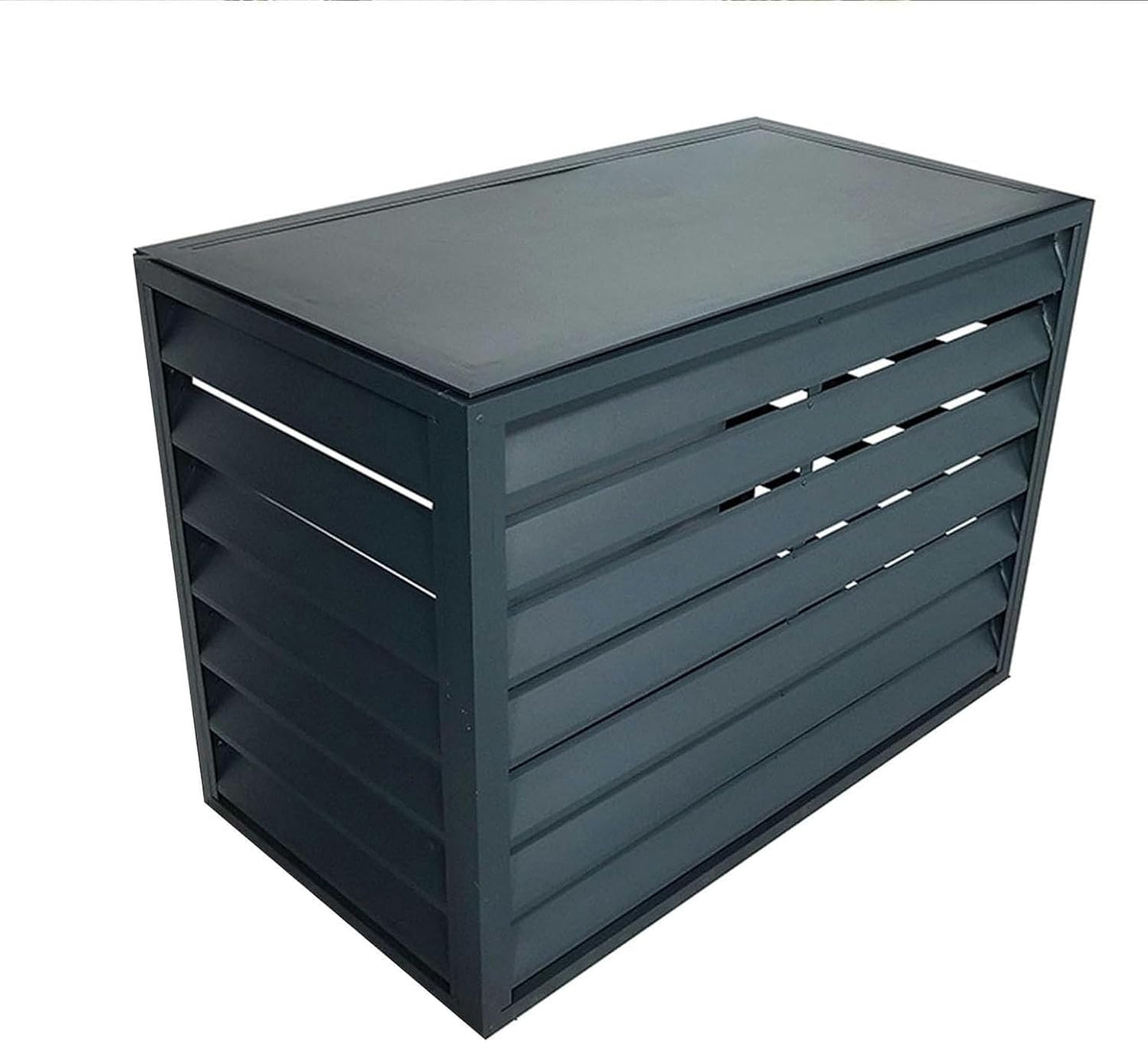  Housse En Aluminium Pour Unité Extérieure, Mini Pompe à Chaleur Fendue Et Protection De Climatiseur, Clôture élégante à Dissimuler, Design Résistant Aux Intempéries, Idéal Pour Toutes Les Saisons