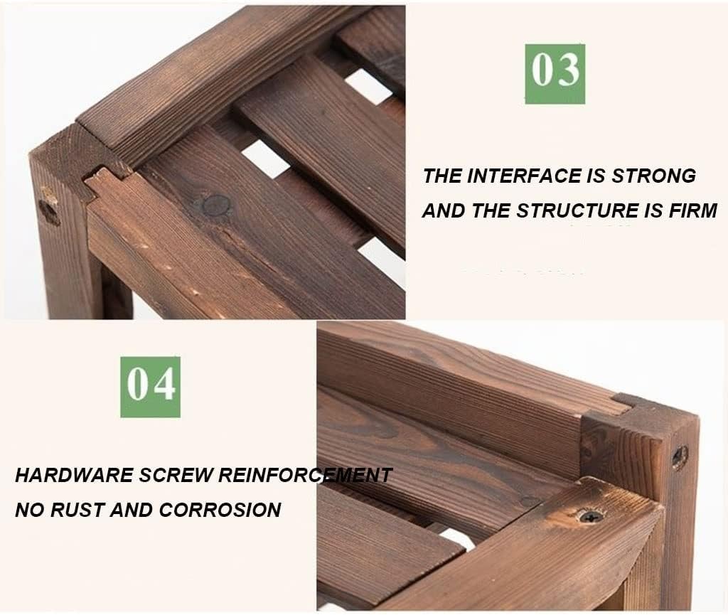  Clôture De Climatiseur De Type Fenêtre, Couvercle De Climatiseur, Coque De Poubelle En Bois Massif, Support De Climatiseur Dissimulé, Support De Fleurs, Grille De Protection