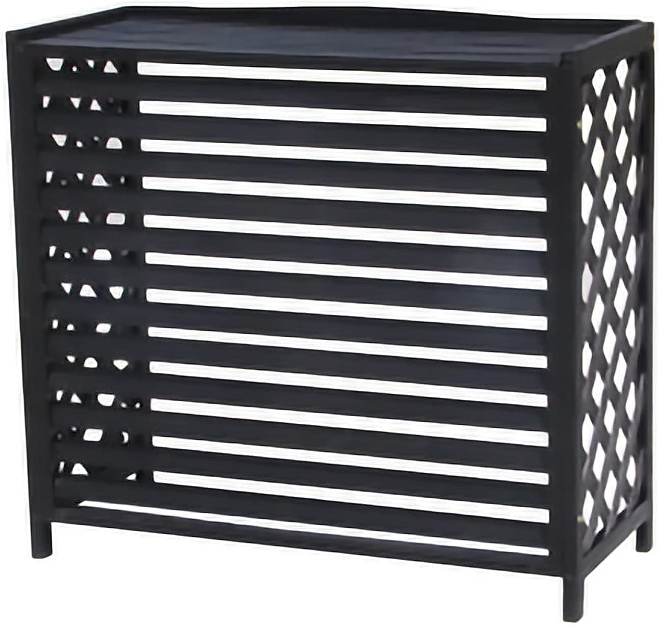  Housse Climatiseur Extérieur Couverture,Climatiseur Clôture écran Climatiseur Extérieur Machine Support Fleur Stand, Décoration Balcon Extérieur Hôte Abri Climatiseur Couverture Extérieure An, No