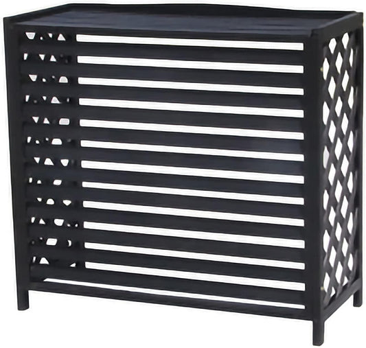  Housse Climatiseur Extérieur Couverture,Climatiseur Clôture écran Climatiseur Extérieur Machine Support Fleur Stand, Décoration Balcon Extérieur Hôte Abri Climatiseur Couverture Extérieure An, No