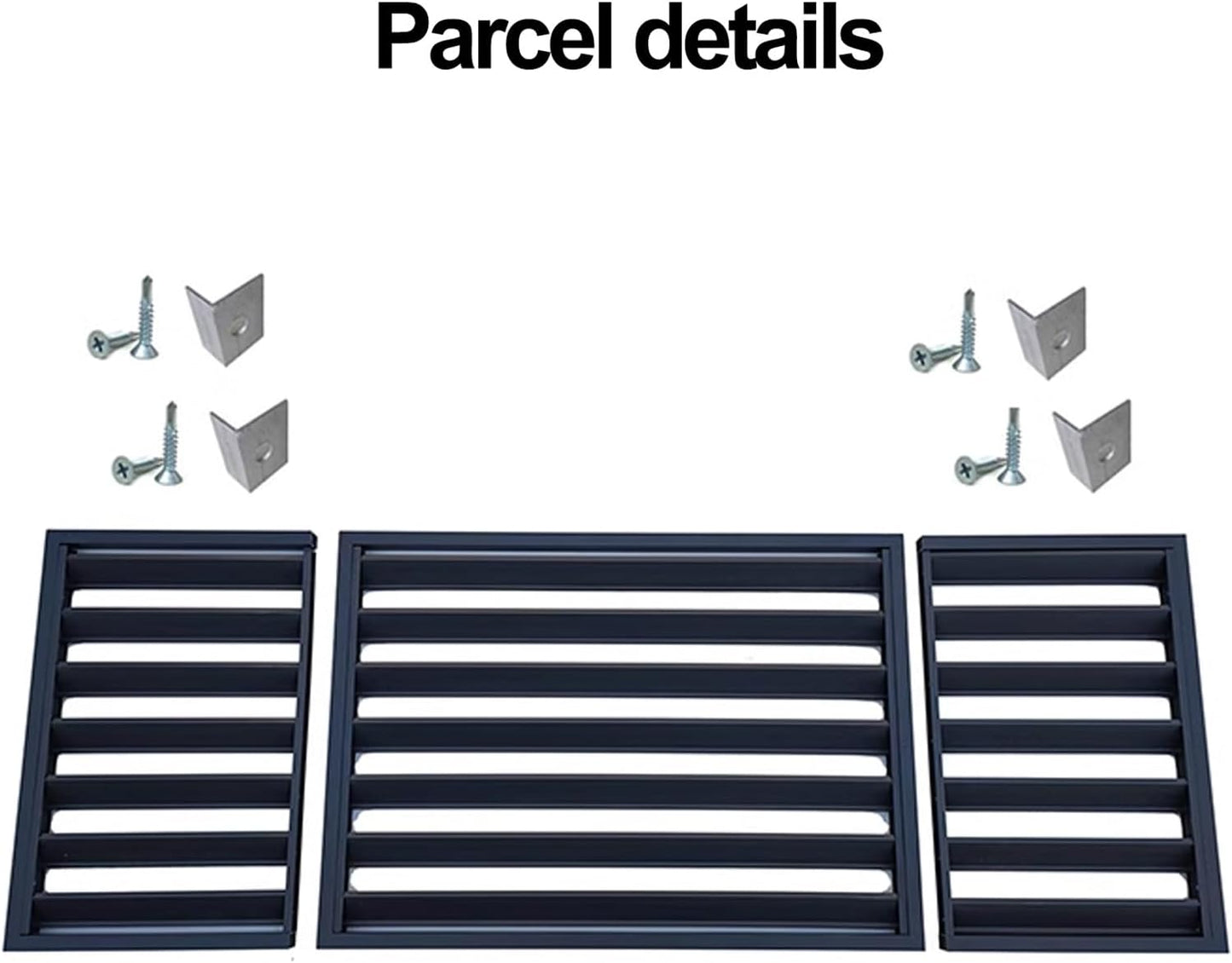 GENERIC Housse De Protection Robuste Pour Climatiseur Mural - Protection Contre Les Intempéries - Serrure Sécurisée - Cage à Condensateur CVC - Blanc - 110 X 60 X 80 Cm