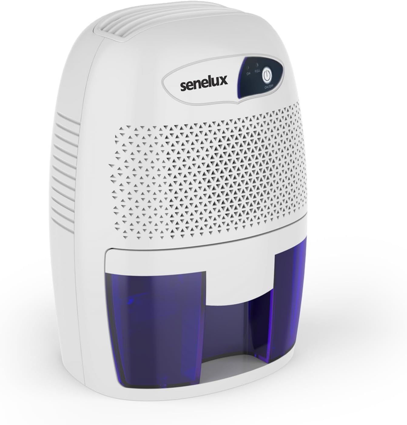 Senelux Mini Déshumidificateur D'air Portable Puissant De 500 Ml - Petit Déshumidificateur Efficace Et Stable - Absorbeur D'humidité Portable Pour Petites Pièces, Salle De Bain, Cave, Maison