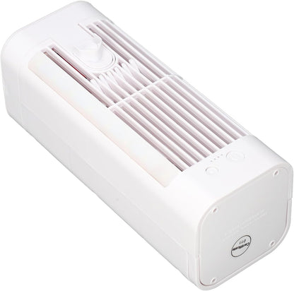  Ventilateur De Climatiseur Portable, Refroidisseur D'Air Par évaporation Personnel USB Avec Veilleuse à 3 Vitesses, Réservoir D'eau De 120 Ml, Batterie De 3600 MAh, Pour La