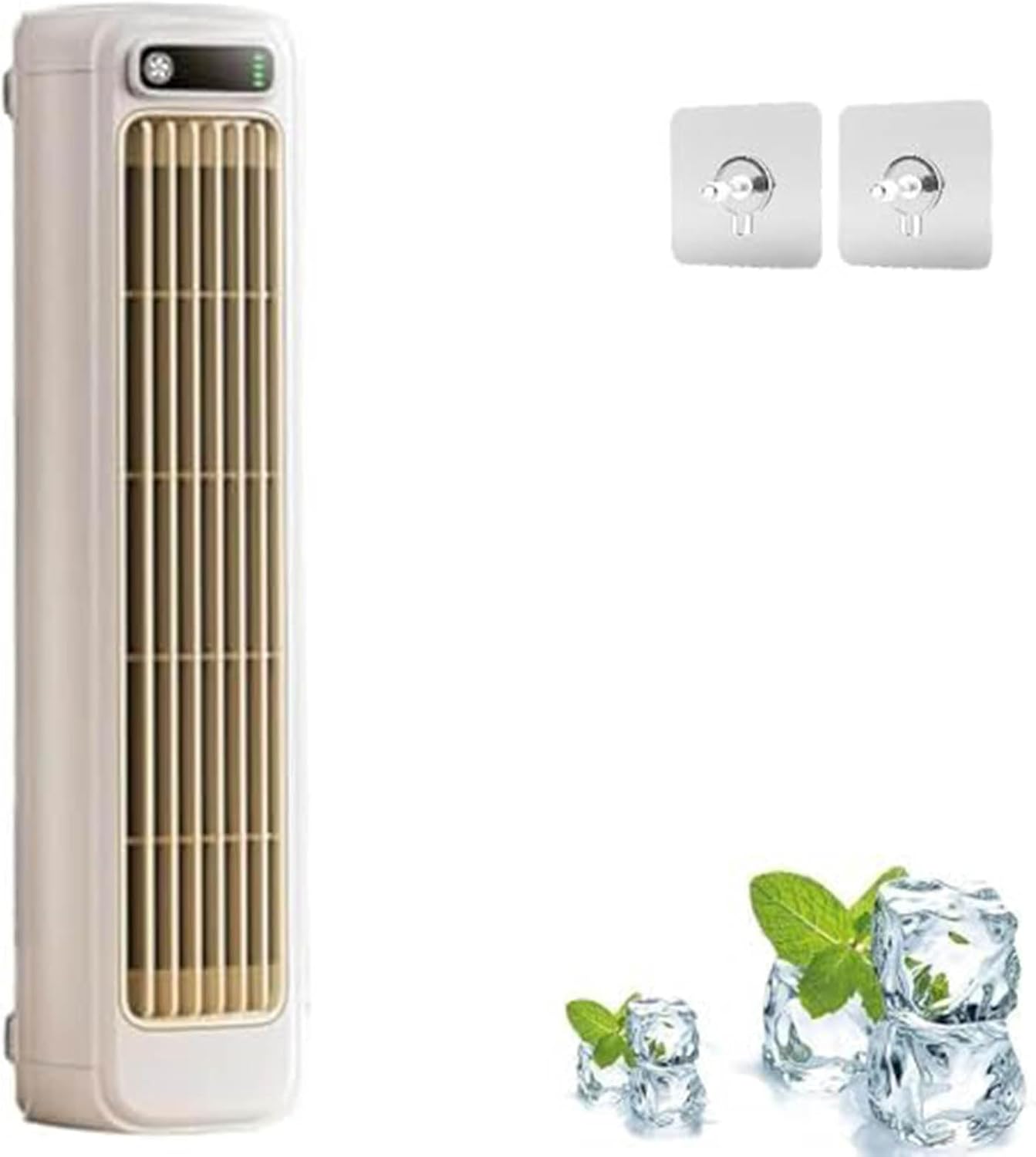  Ventilateur De Climatiseur Portable Avec Charge USB, Bureau à 3 Vitesses Et Refroidissement Mural Pour Usage Domestique Et Bureau