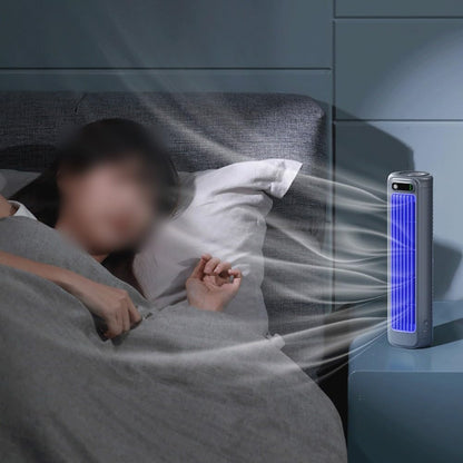  DAZZLEEX Ventilateur De Climatiseur Portable, Unité Murale, Ventilateur De Bureau Autonome Avec 3 Réglages De Vitesse, Batterie Rechargeable De 2000 MAh, 12 Heures D'autonomie, Pour La Maison, Le