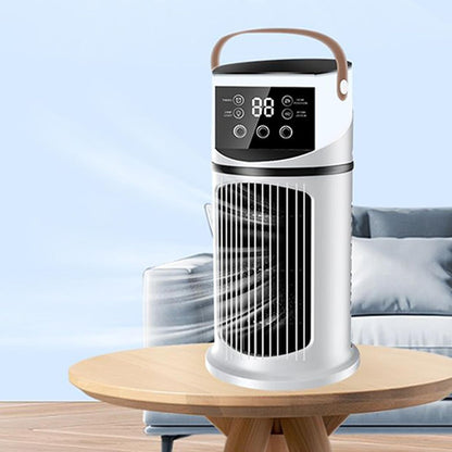  Ventilateur Rafraîchissant USB Portable – Humidificateur D'Air Avec Brume Et 9 Vitesses, Timer 8H, Faible Bruit, Pour Salon, Chambre Et Poste De Travail