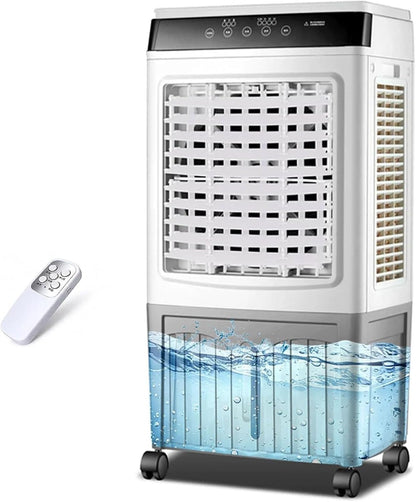 GENERIC Refroidisseur D'air Par évaporation, 3 100 CFM Avec 3 Modes, Vitesses Du Vent, Oscillation à 120°, Minuterie De 0 à 7,5 H, AC Portable Pour Terrasse, Garage, Utilisation Commerciale