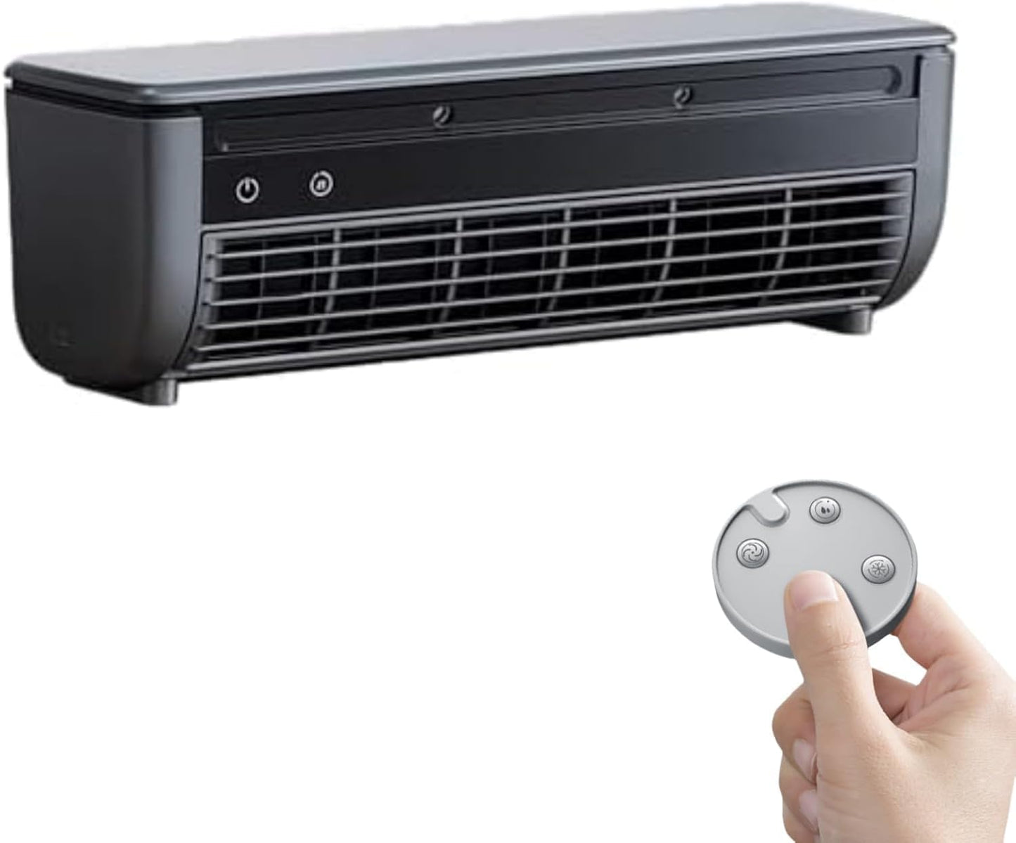  Ventilateur Rafraîchissant, Ventilateur Climatiseur Portable 3 Vitesses Avec Chargeur Inclus, Rafraîchisseur D'Air Pour Chambre, Cuisine, Intérieur Et Extérieur, Refroidissement Rapide (Blanc)