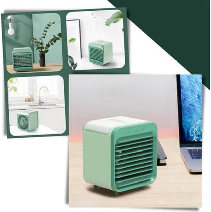 GENERIC Petit Climatiseur Portable 3 En 1 à 3 Vitesses Du Vent, Convient Pour La Maison, Le Bureau, La Chambre, Les Enfants Et Les Animaux Domestiques