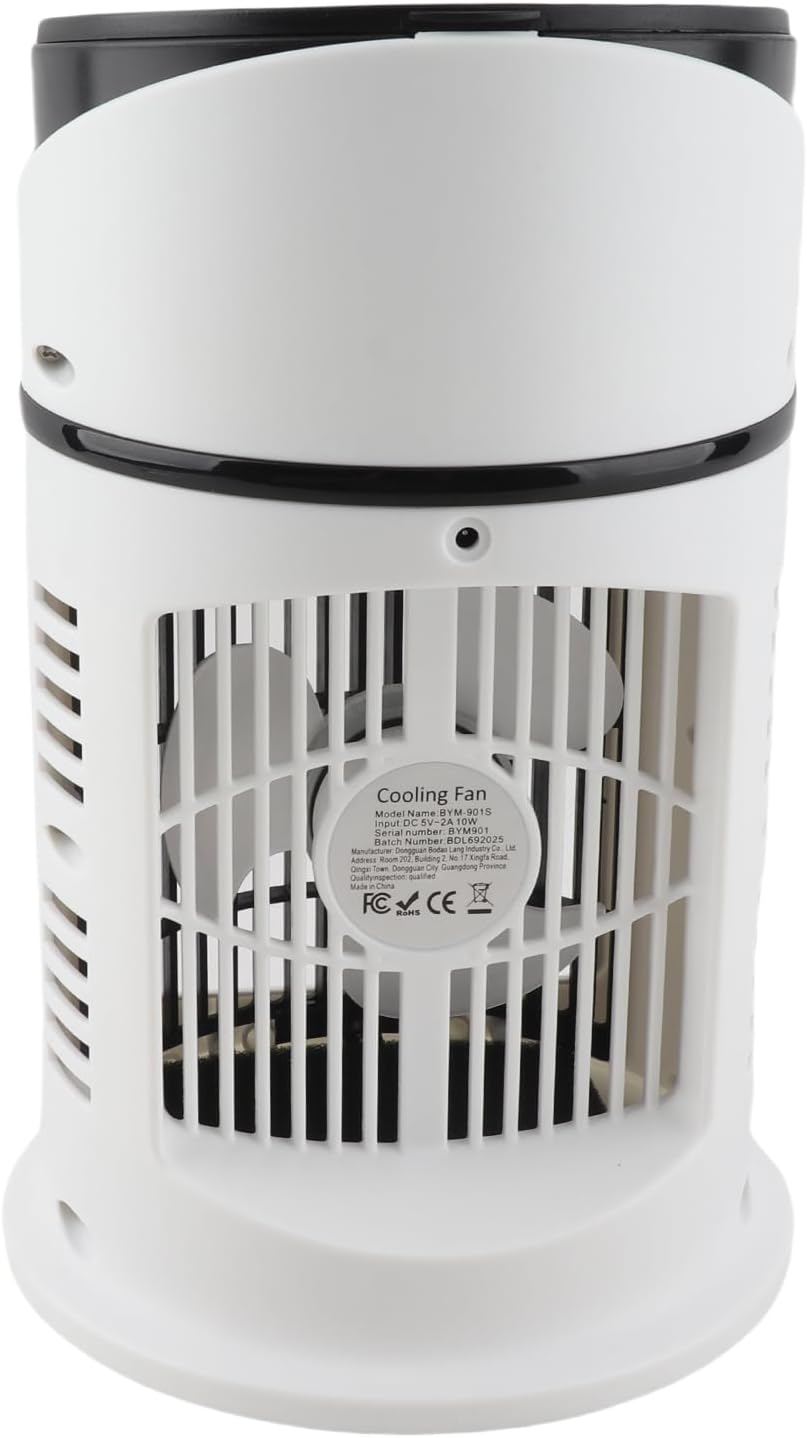  Alomejor USB Portable Climatiseur Ventilateur évaporatif Mini Refroidisseur D'air Minuterie Bureau Ventilateur De Refroidissement Pour Bureau 9.4x5.7in