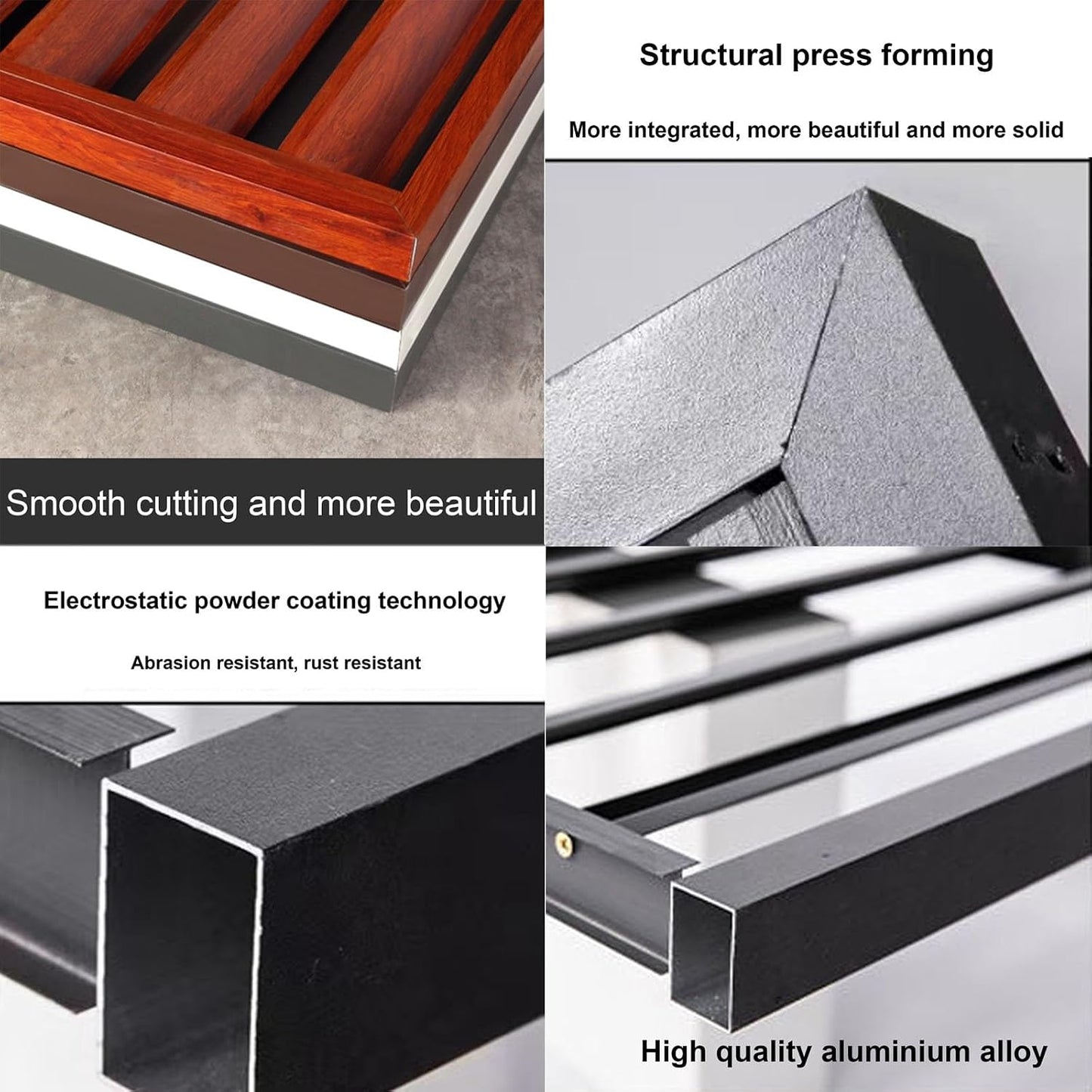 GENERIC Couvercle De Climatiseur En Aluminium Pour Unité Extérieure, Mini Climatiseur Divisé, Protection Contre Les Intempéries CVC, Couvercle De Radiateur Pour Unités De Climatisation