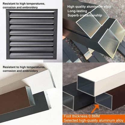  Housse De Climatiseur D'extérieur Résistante Aux Intempéries, Ajustement Universel Pour Clôture, Protection Intérieur/extérieur, Idéale Pour Toutes Les Conditions Météorologiques