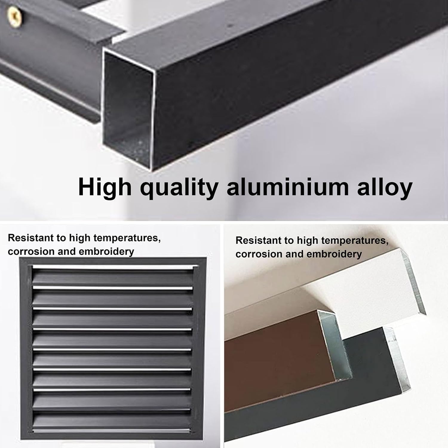 GENERIC Mini Climatiseur Et Housse De Pompe à Chaleur D'extérieur – Protection En Aluminium Pour Unités Extérieures, Résistant Aux Intempéries, Résistant Aux UV, S'adapte à La Plupart Des Systèmes Mini Split