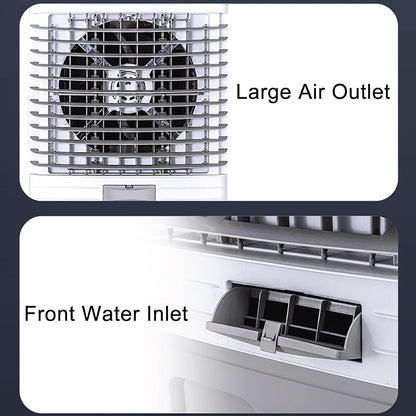 GENERIC Refroidisseur D'air Par évaporation, Réservoir D'eau De 60 L, Oscillation à 120°, 3 Modes Et Vitesses Du Vent – Refroidisseur De Marais Commercial Extérieur