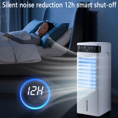 GENERIC Ventilateur De Sol Mobile Refroidi à L'eau, Climatiseur Oscillant Silencieux Avec 3 Vitesses De Vent Et Réservoir D'eau De 4 L Pour La Maison Et Le Bureau