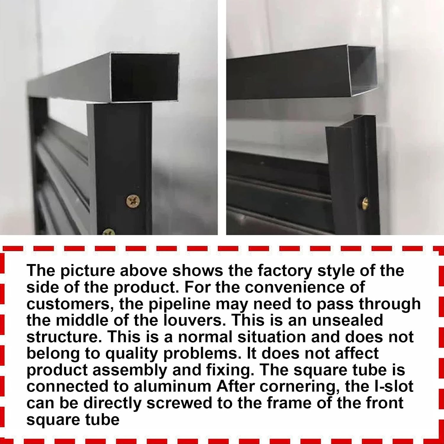 GENERIC Housse De Protection En Alliage D'aluminium Pour Climatiseur – Clôture Résistante Aux Intempéries Pour Unités De Fenêtre D'intérieur/extérieur, Protection Contre La Pluie, Couleur Blanche Et Design