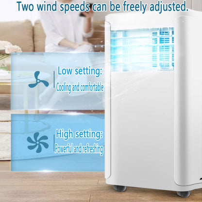 GENERIC Climatiseur Portable Avec Télécommande, Déshumidificateur à Refroidissement Rapide, Mode Veille Silencieuse, Kit De Fenêtre Inclus, Ventilateur De Refroidissement Oscillant à 120° Pour Une Utilisation