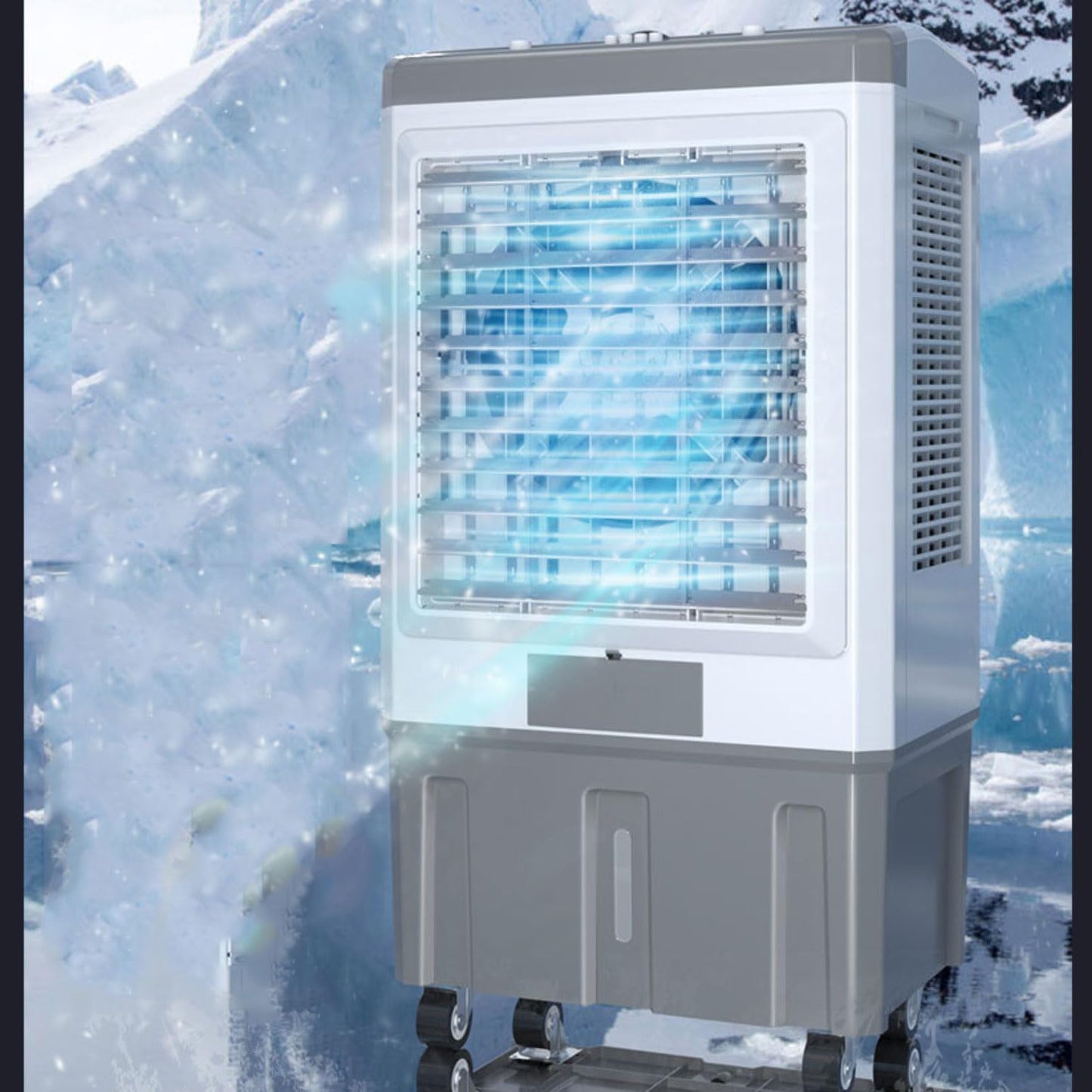  Climatiseur Portable Avec Refroidisseur D'air Oscillant à 120° Avec 3 Vitesses Minuterie De 12 Heures Grand Réservoir D'eau Aucun Tuyau Nécessaire Unité De Climatisation Portable Pour Bureau De Cham