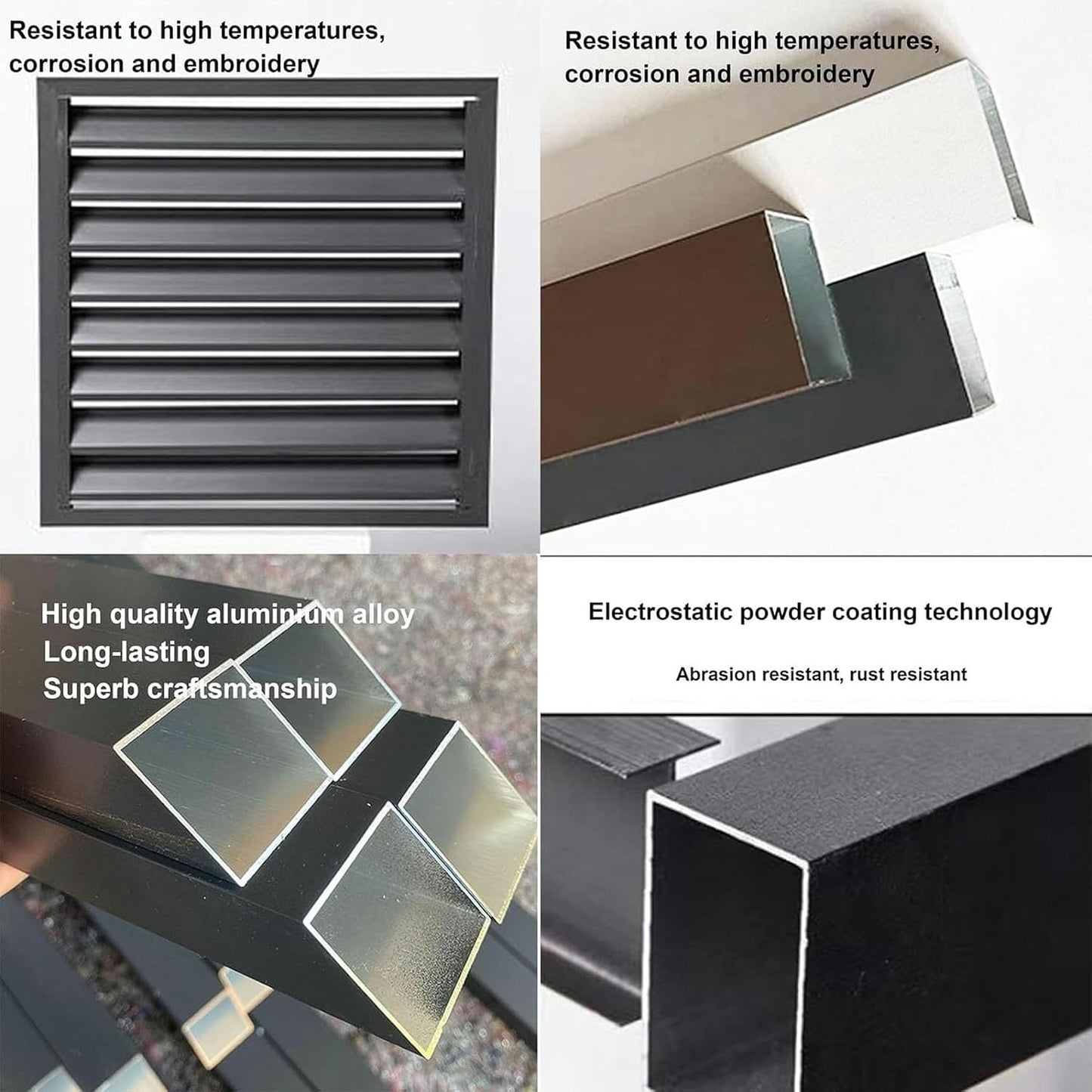 GENERIC Mini Couvercle En Aluminium Pour Climatiseurs Et Pompes à Chaleur, Ionique Pour Unités CVC à Système Divisé